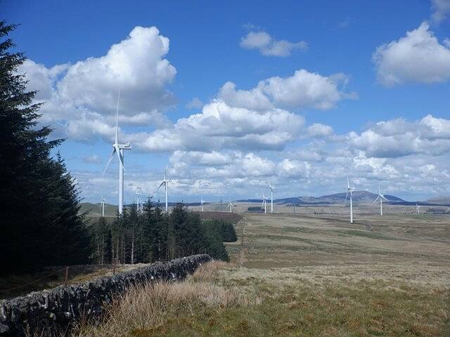 Andershaw and Middle Muir Wind Farms